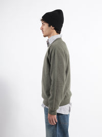 Armen Pull Col Rond Vert Thicket