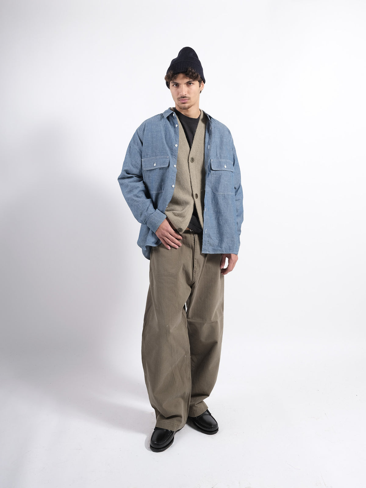 Bell Pants Khaki