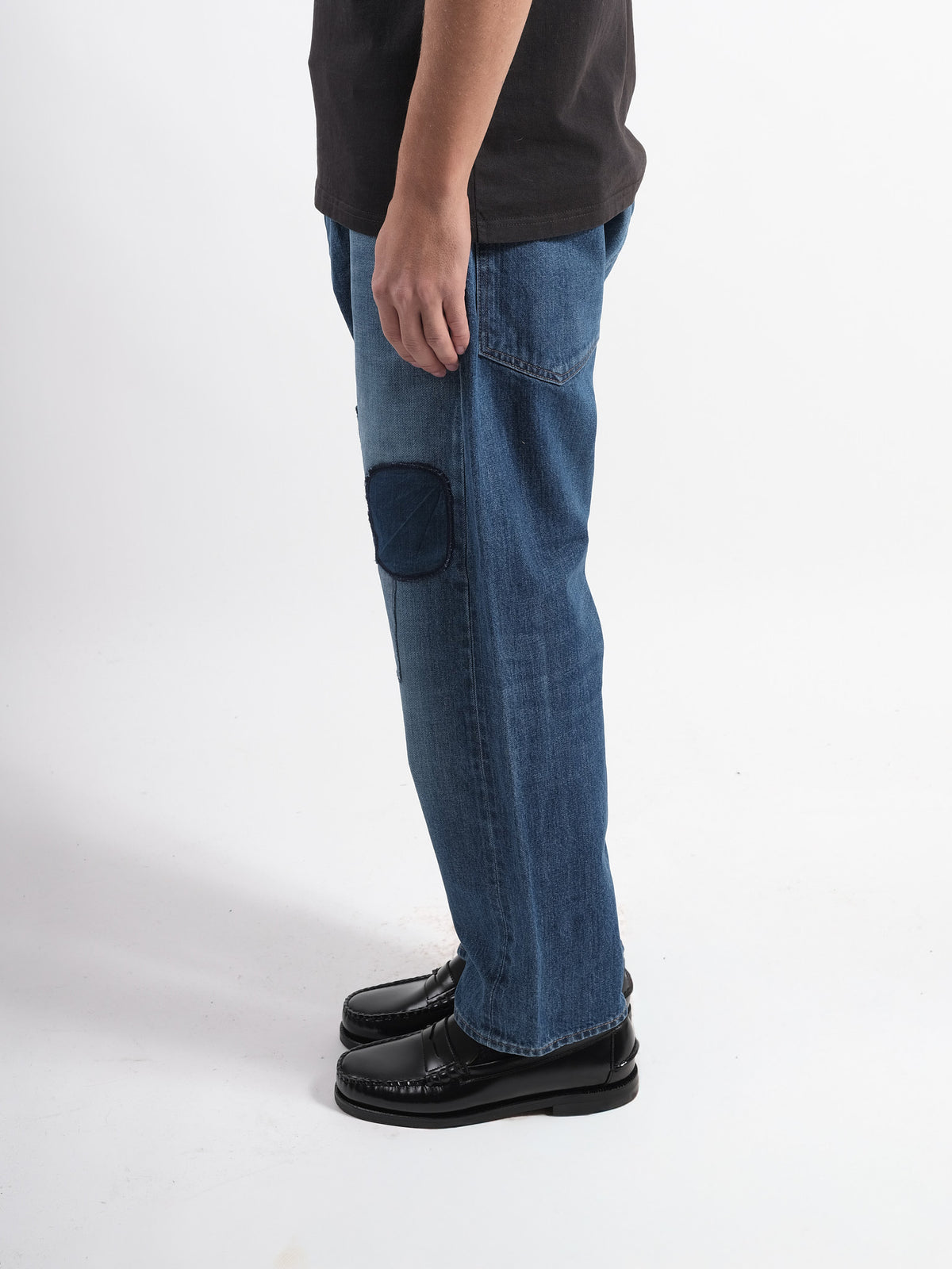 Loose Ankle Denim Uroko