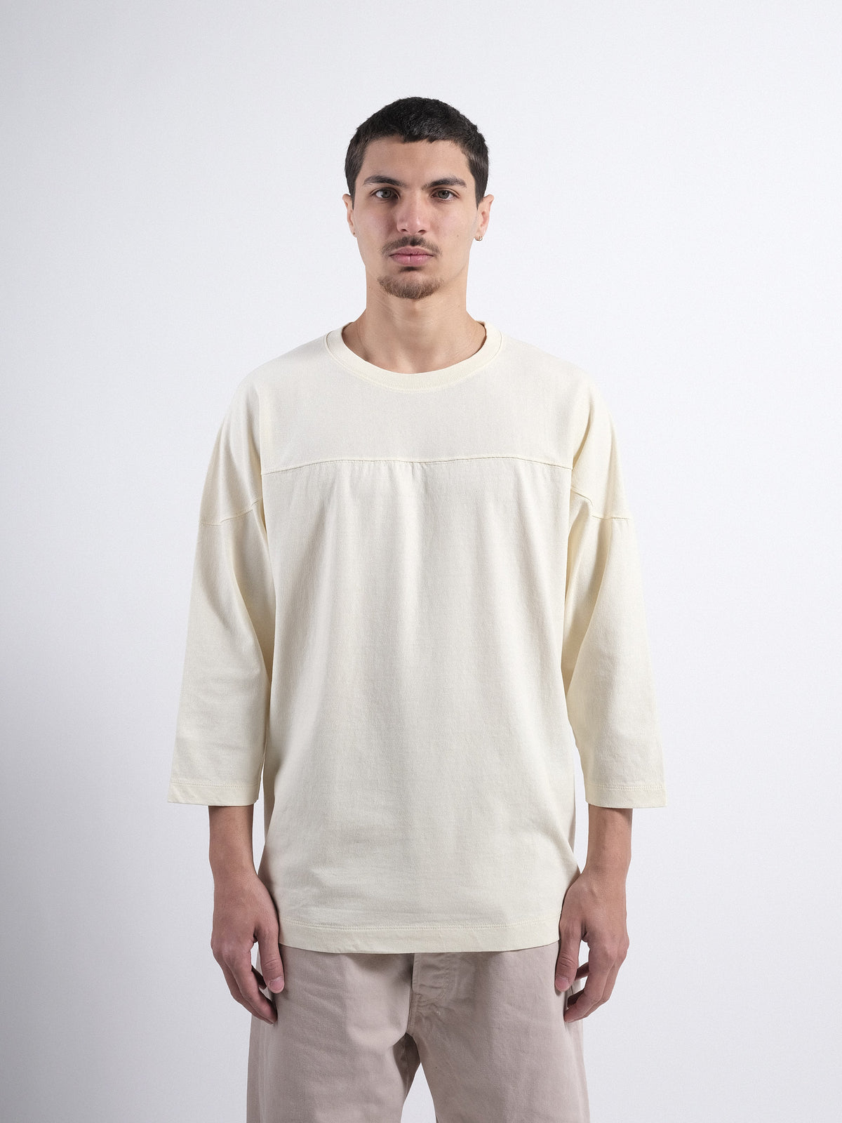 FOOTBALL TEE Ecru