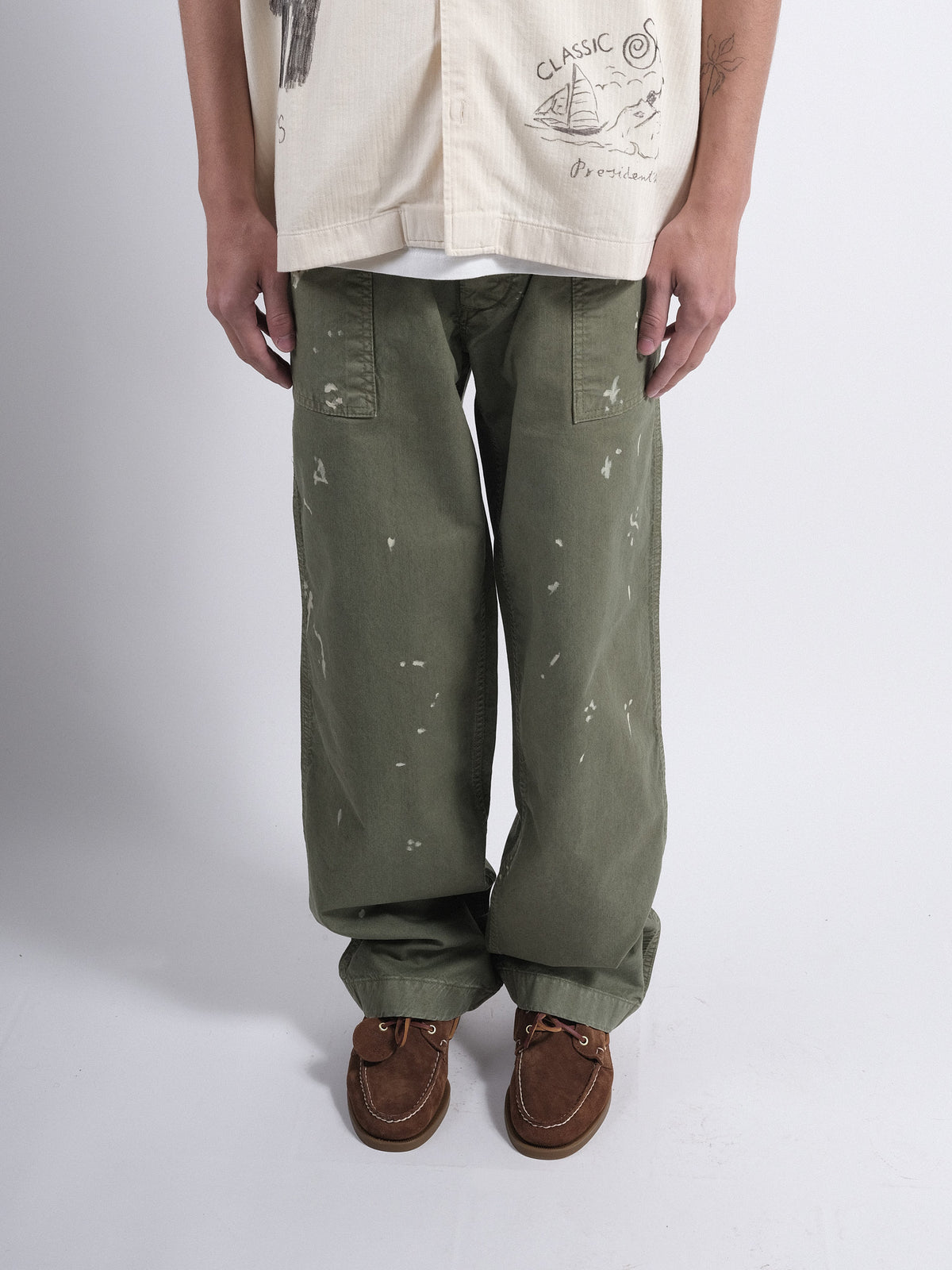 Fatigue Original P'S Slub Olive Green
