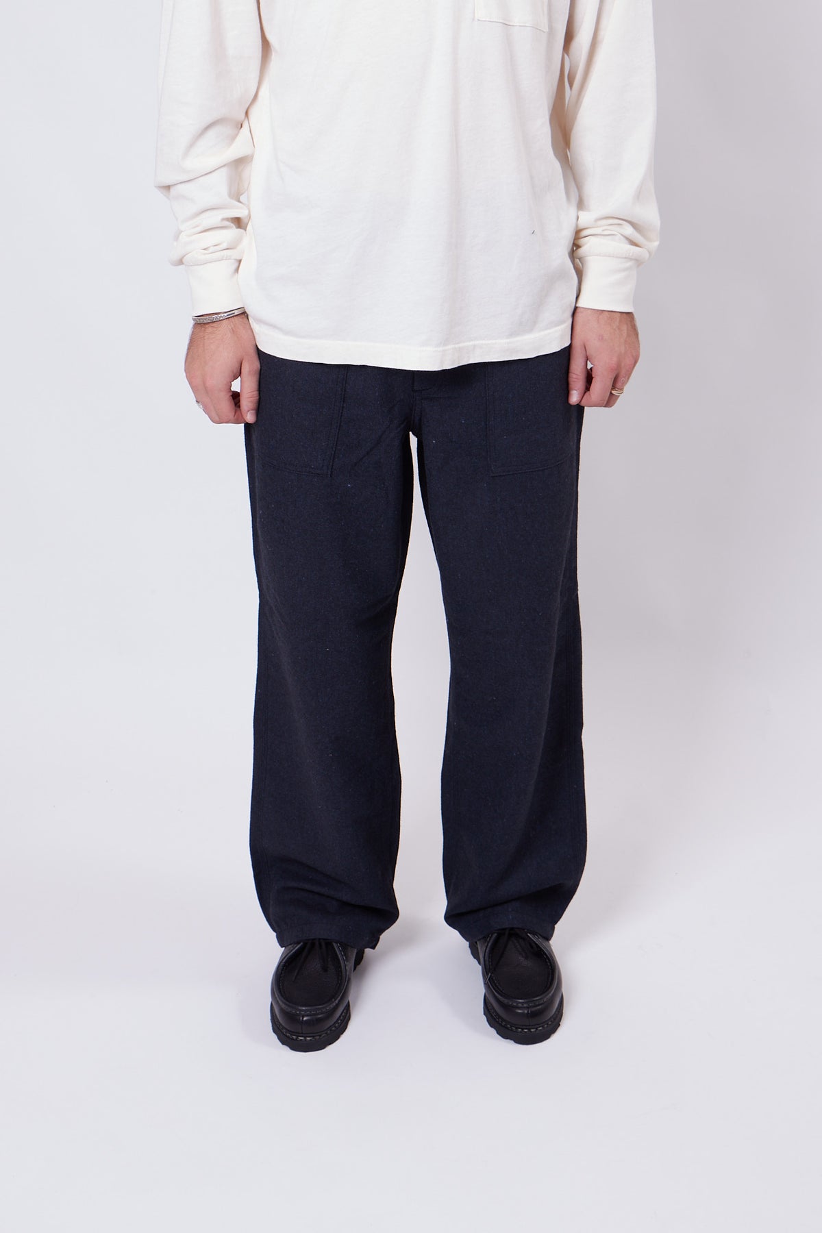 K pant Navy Wool