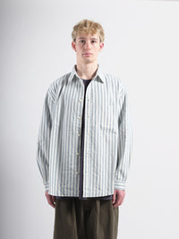 MELANGE STRIPES SHIRT