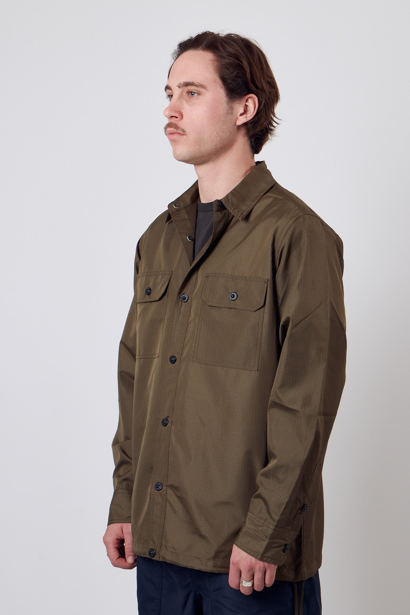 Military Long Sleeve Shirts Dark Olive