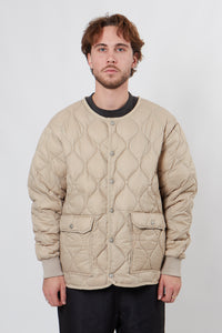 Military Over Size Crew Neck Jacket