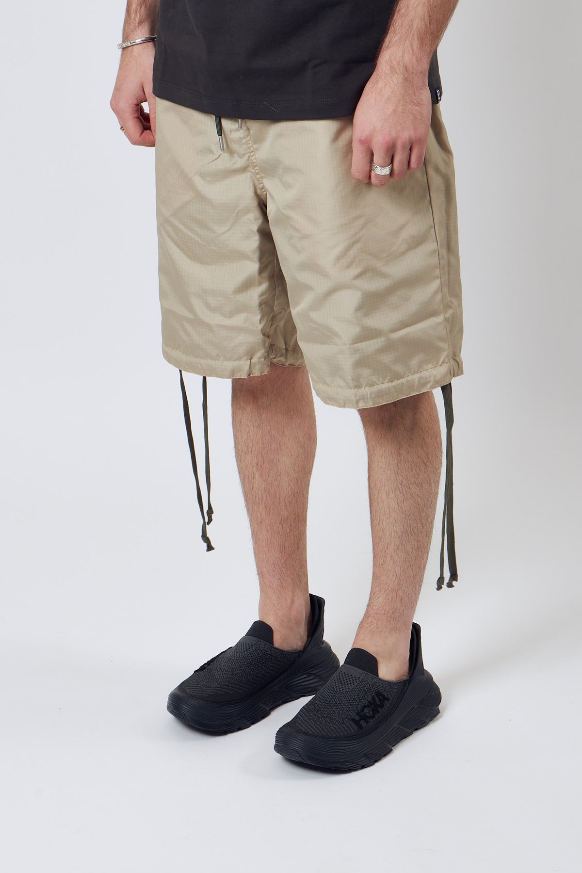 Military Reversible Short Pants Olive