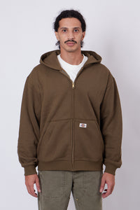 Mineral FZ Hoodie Military Green