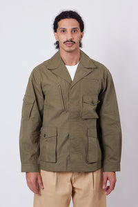 Multi Pocket Jacket Green