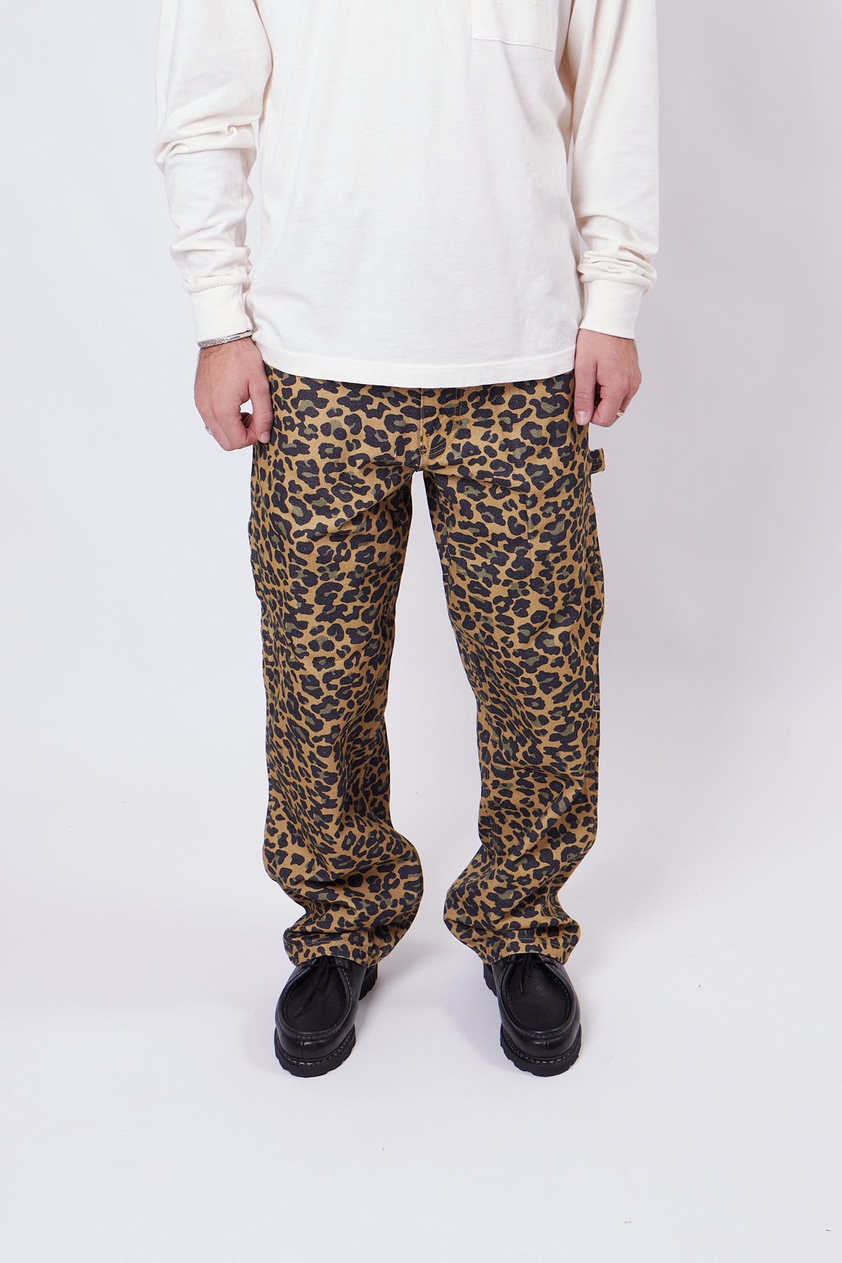 OG Painter Pant Washed Leopard