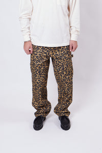 OG Painter Pant Washed Leopard