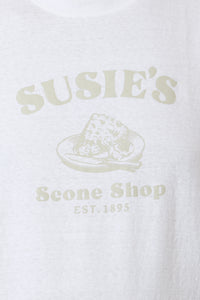 Print Tee / Susie's Scone Shop