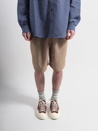 RIPSTOP STRING HALF PANTS Brown