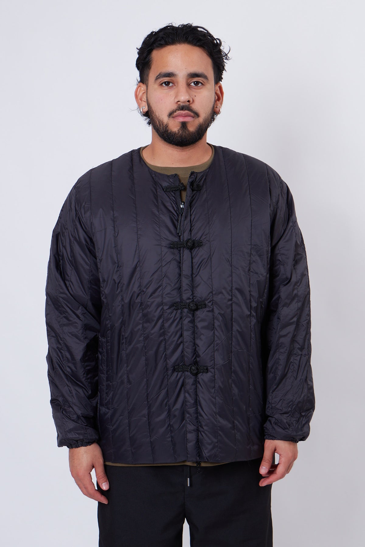Reversible China Button Inner Down Jacket