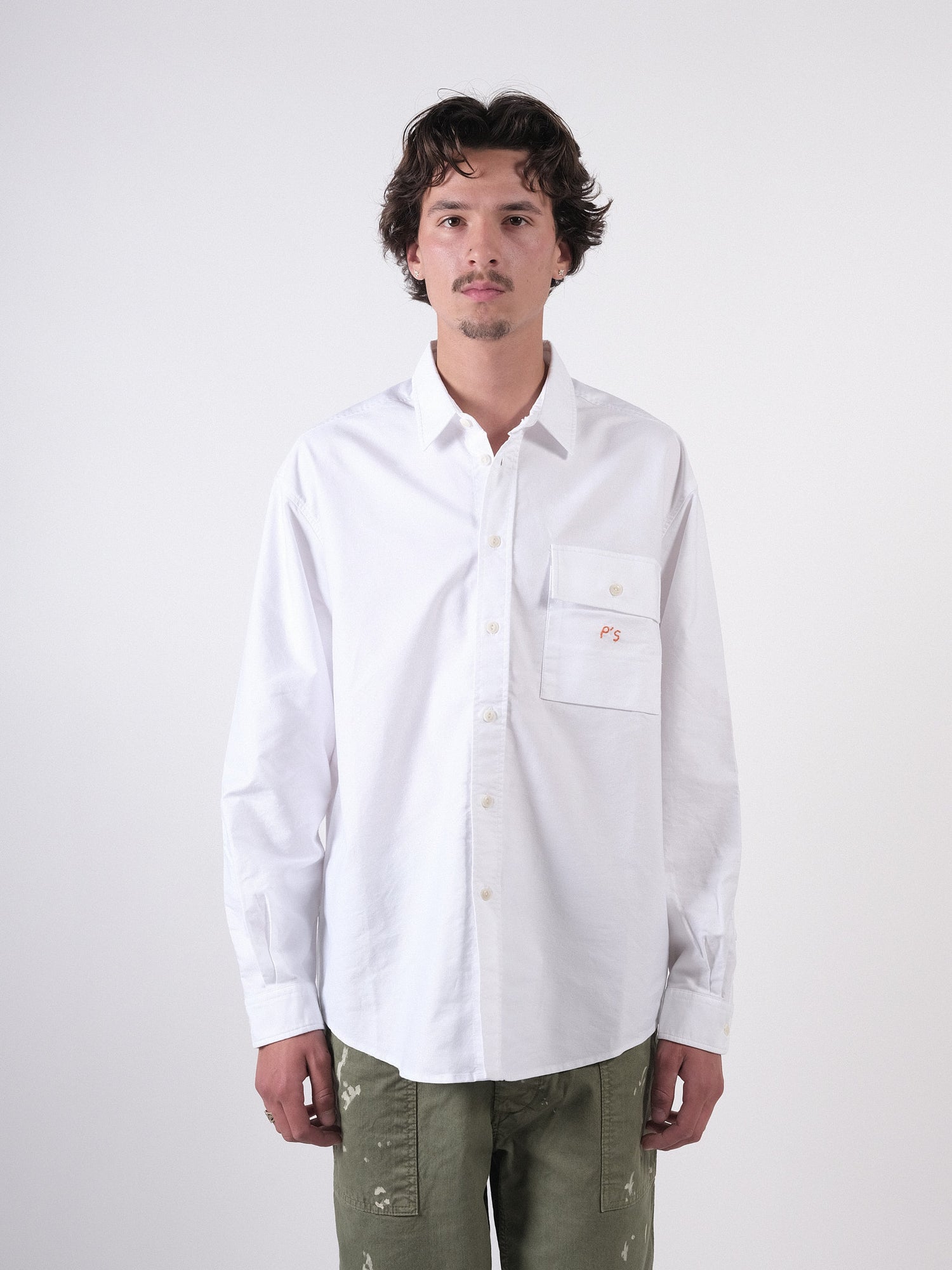 Rip Shirt P'S Oxford White