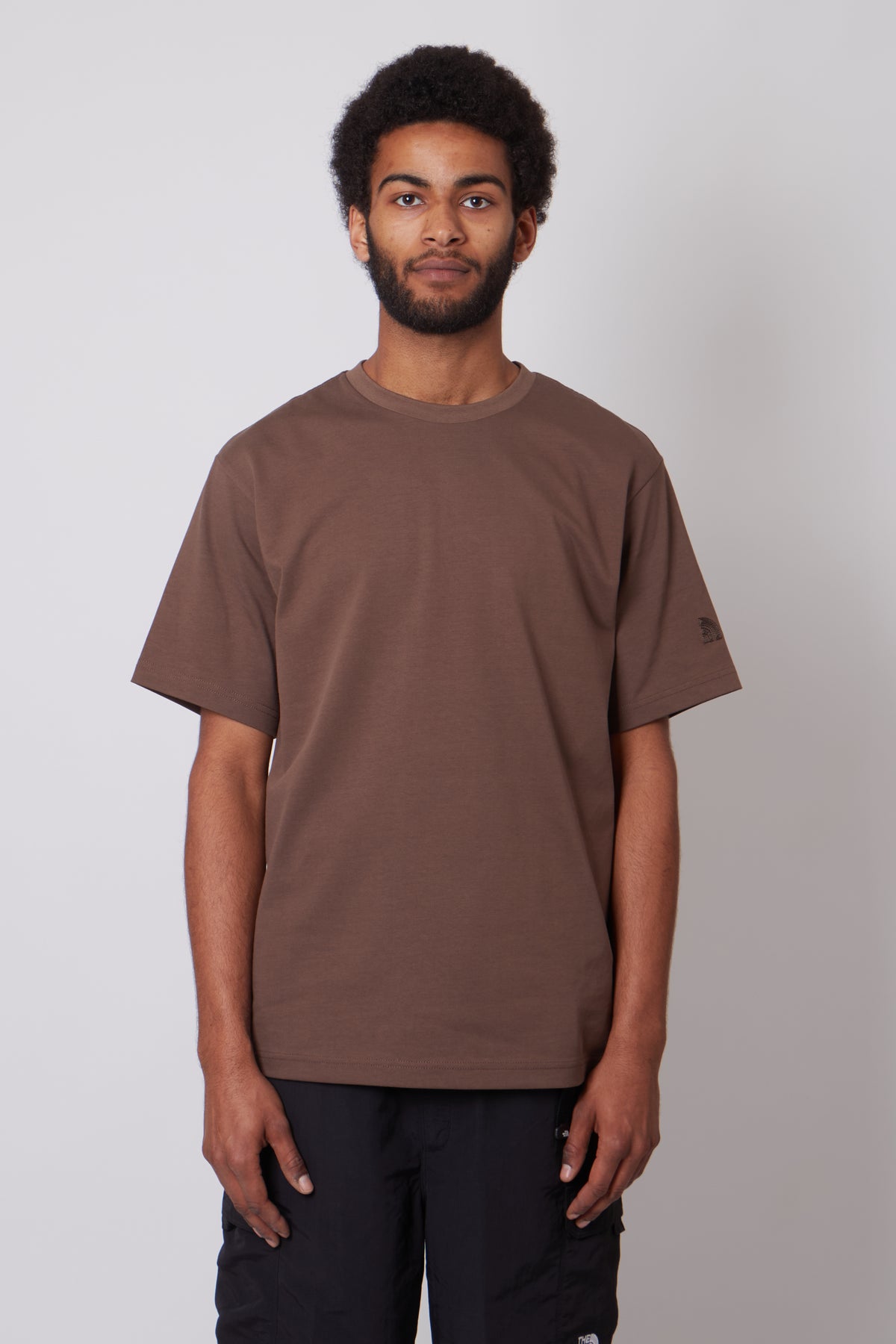 SS Logo RMST Relaxed Tee Smokey Brown