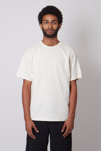 SS Logo RMST Relaxed Tee White Dune