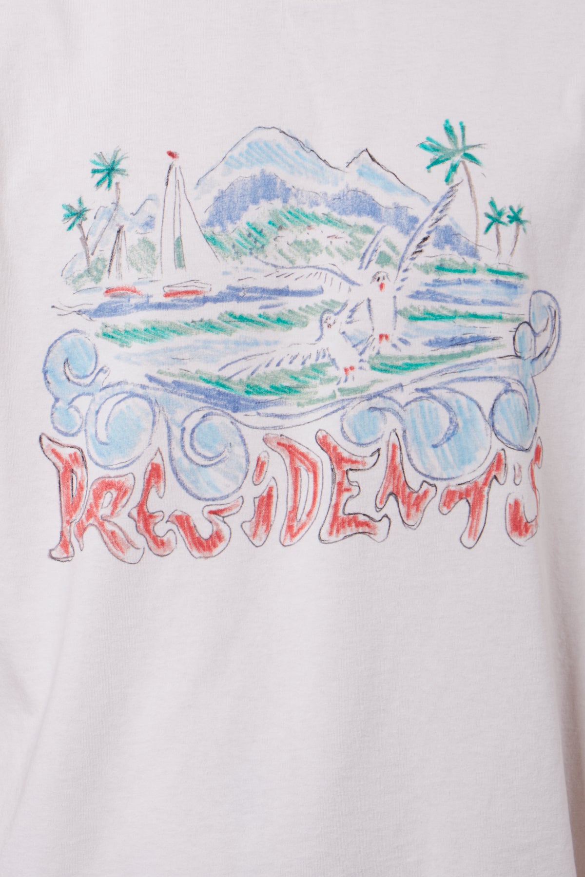 T-Shirt Hand Paint P'S Jersey Dyed