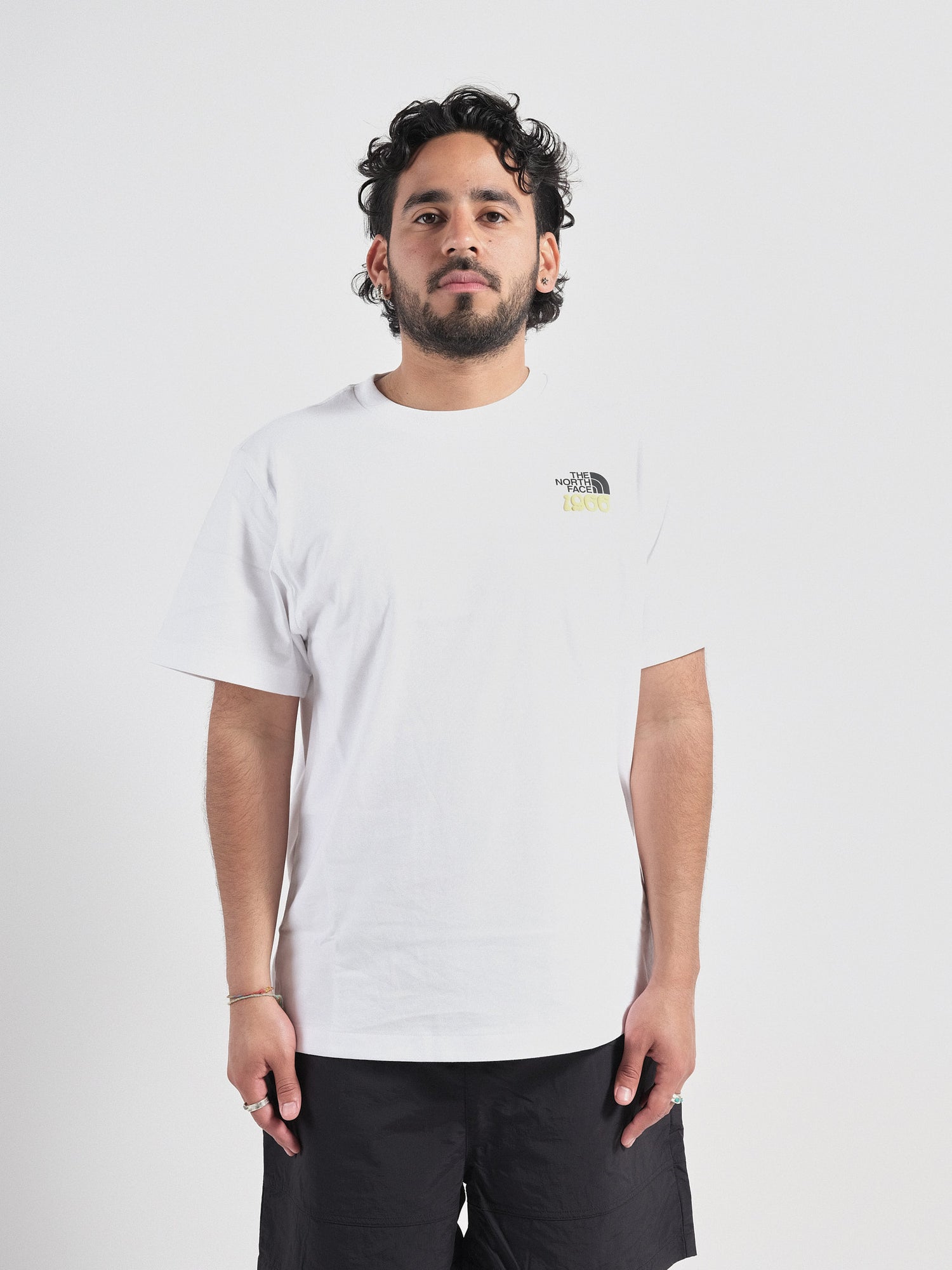 Track Relaxed SS Tee Graphic White Dune