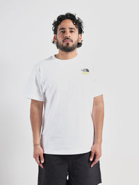 Track Relaxed SS Tee Graphic White Dune