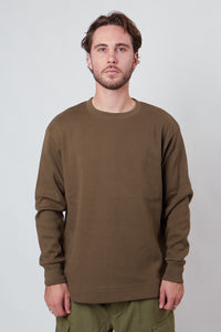 Vahé T-Shirt Manches Longues Kaki