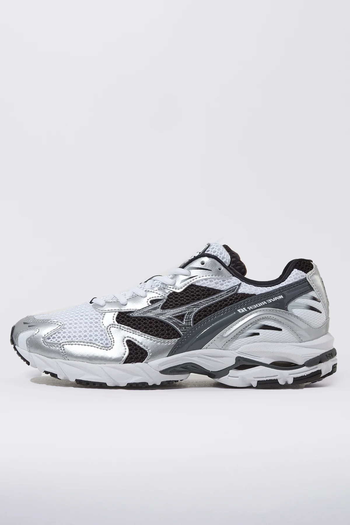Wave Rider 10 White Silver Black