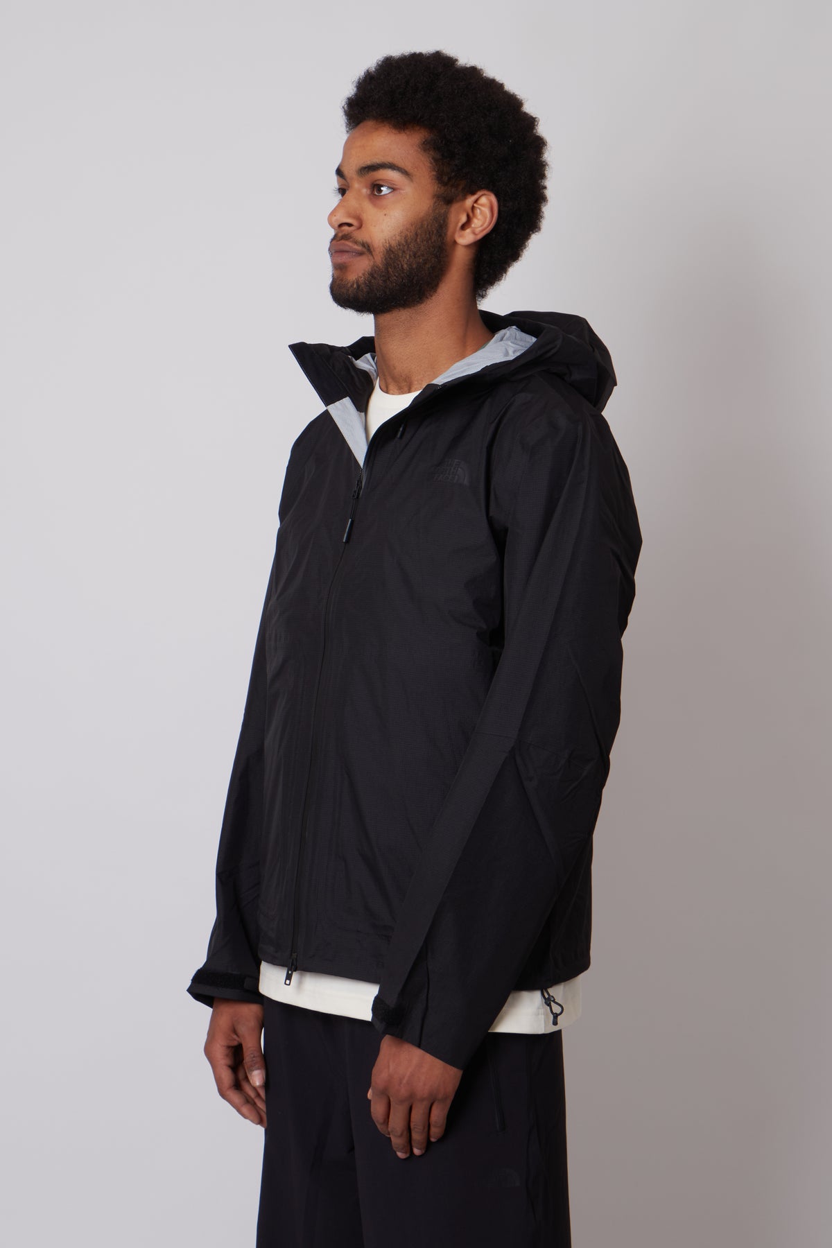 M Packable LT Rain Jacket Black