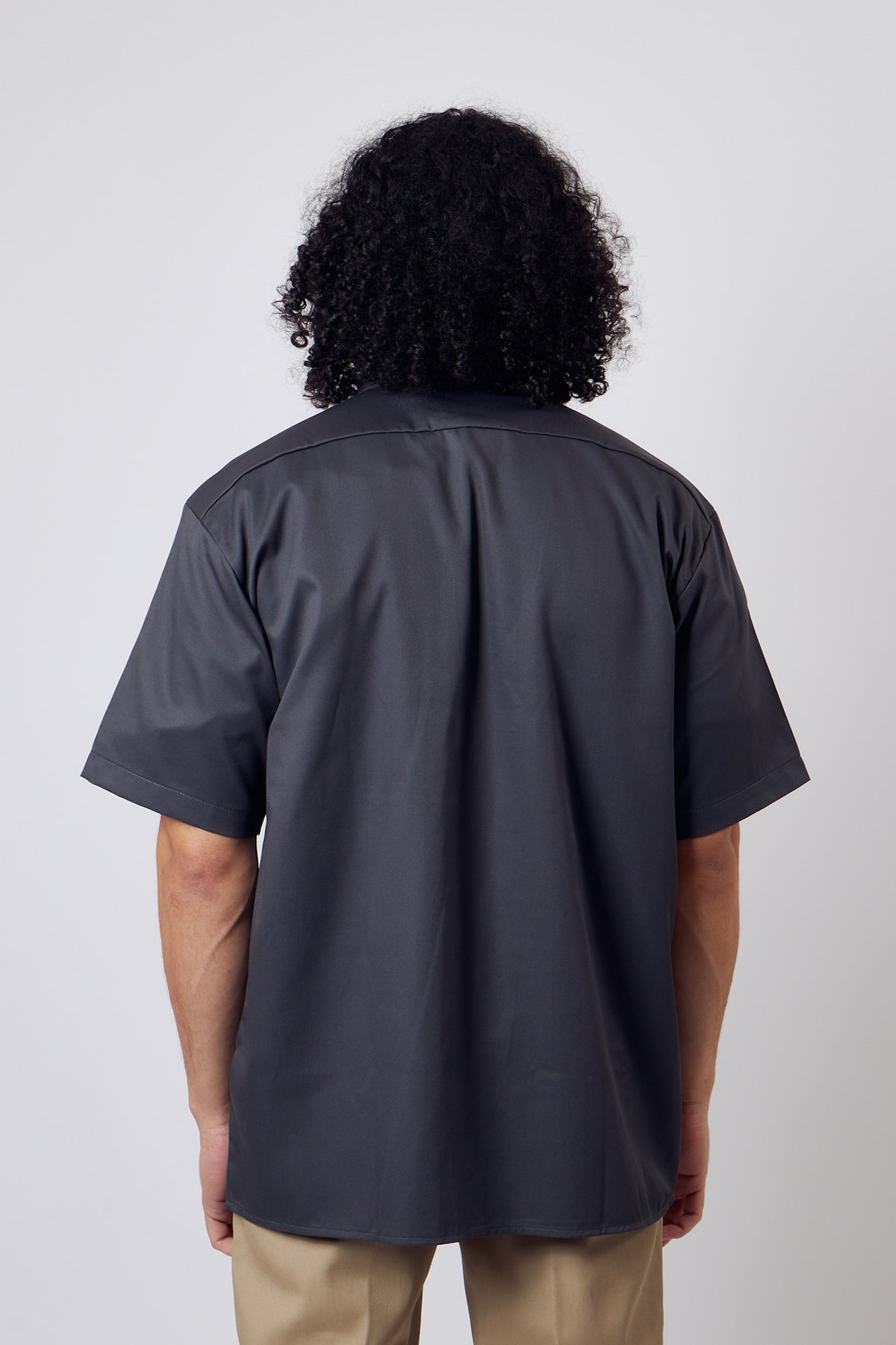 Work Shirt SS Charcoal Grey