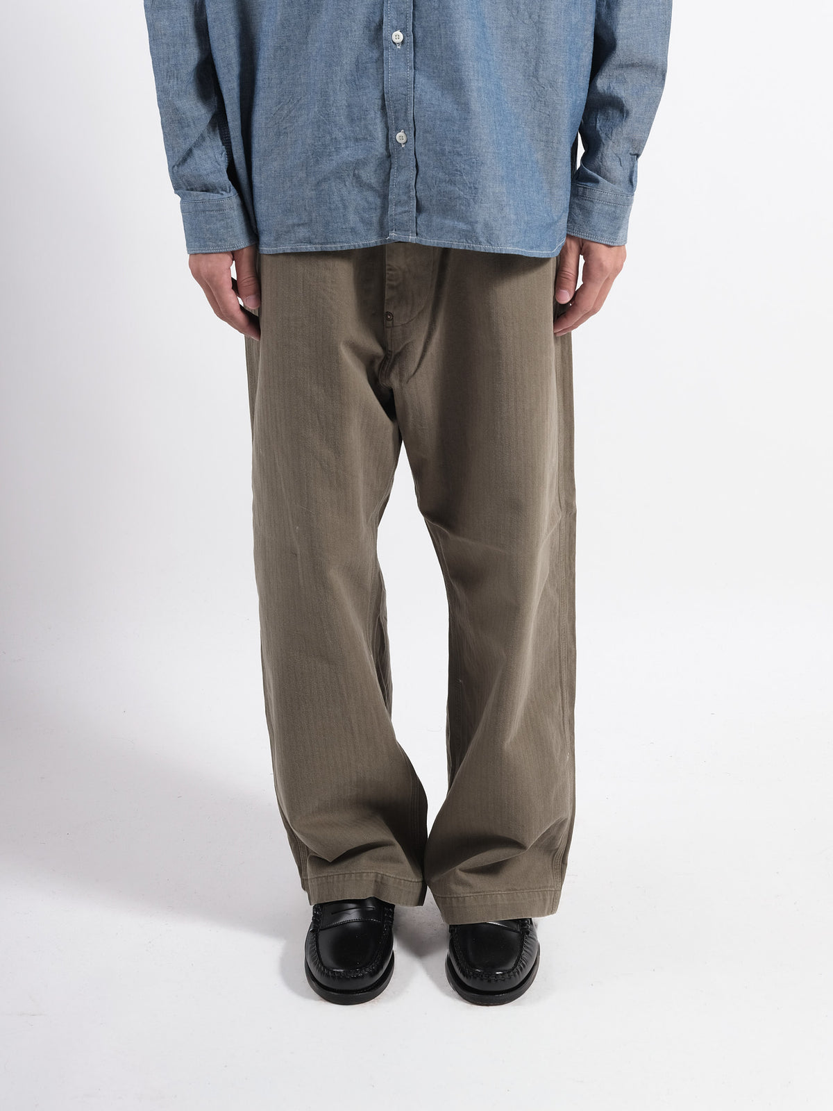 Bell Pants Khaki