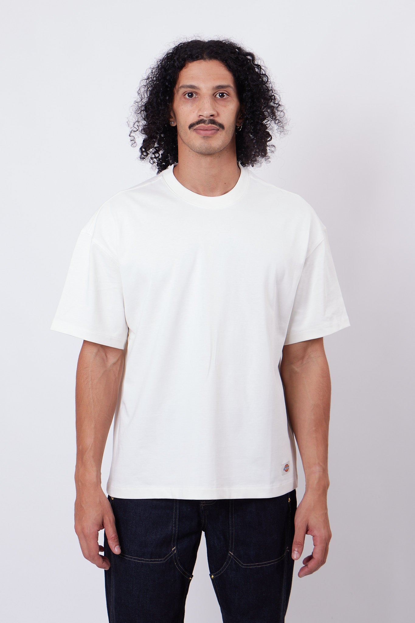 Mineral Heavyweight Tee SS Egret