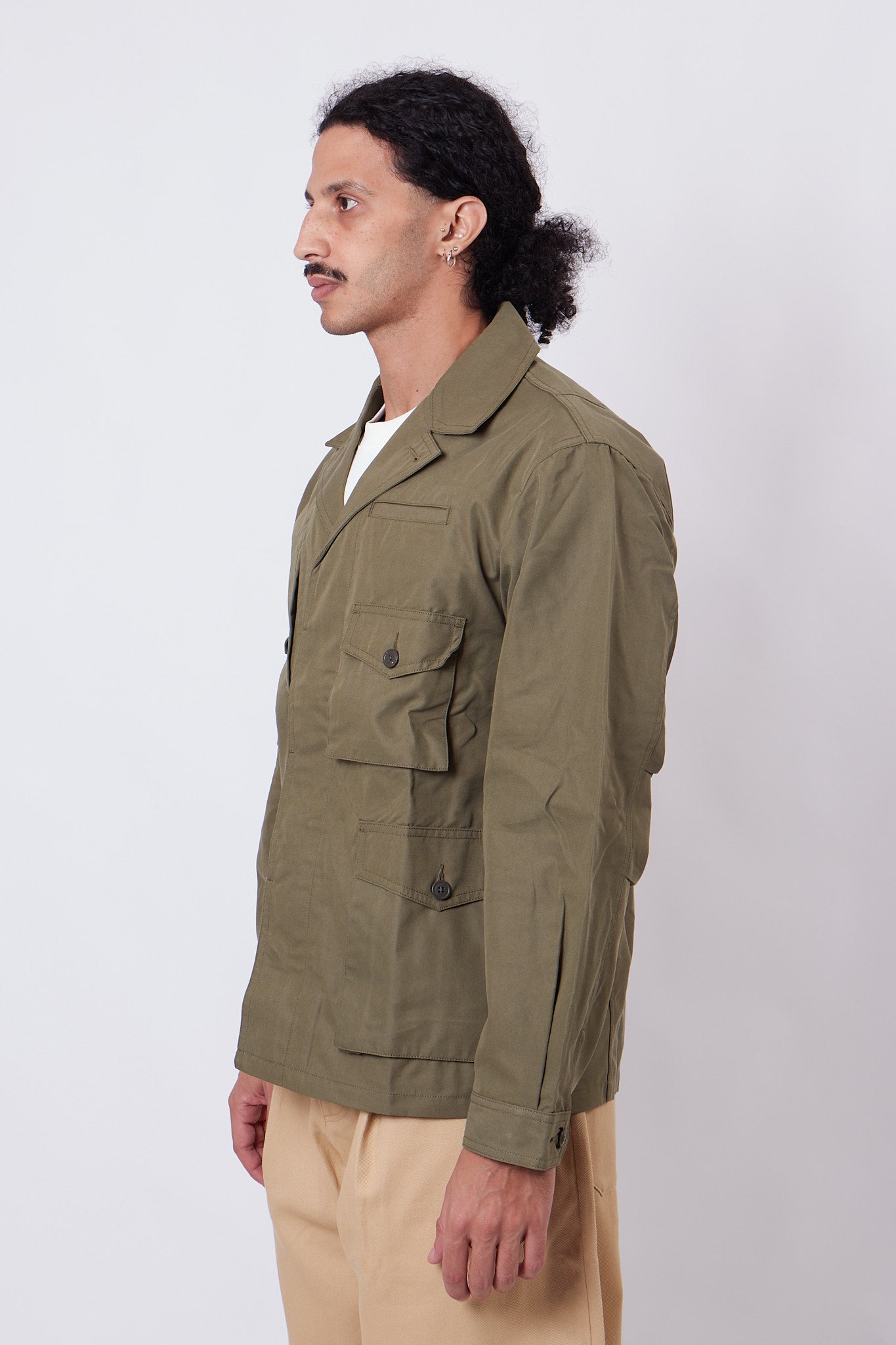 Multi Pocket Jacket Green