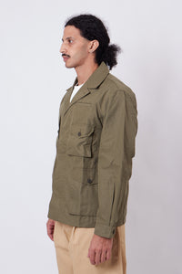 Multi Pocket Jacket Green