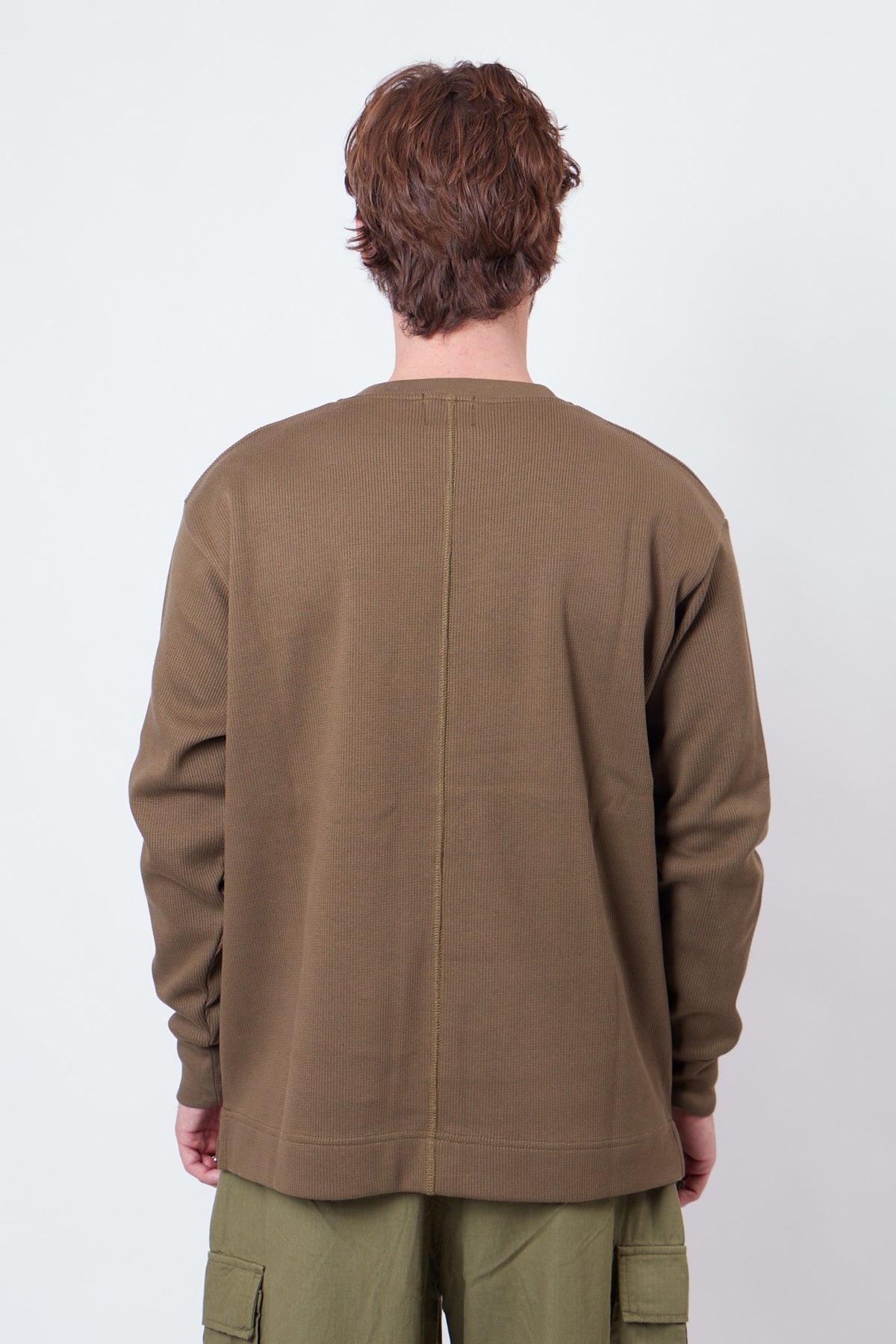 Vahé T-Shirt Manches Longues Kaki