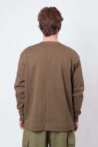 Vahé T-Shirt Manches Longues Kaki