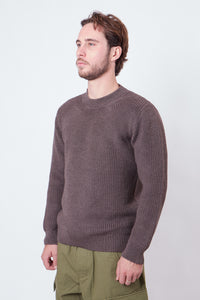 Vasken Pull Col Rond Café