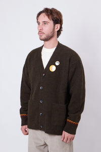 Cardigan Pocket P'S Alpaca brushed