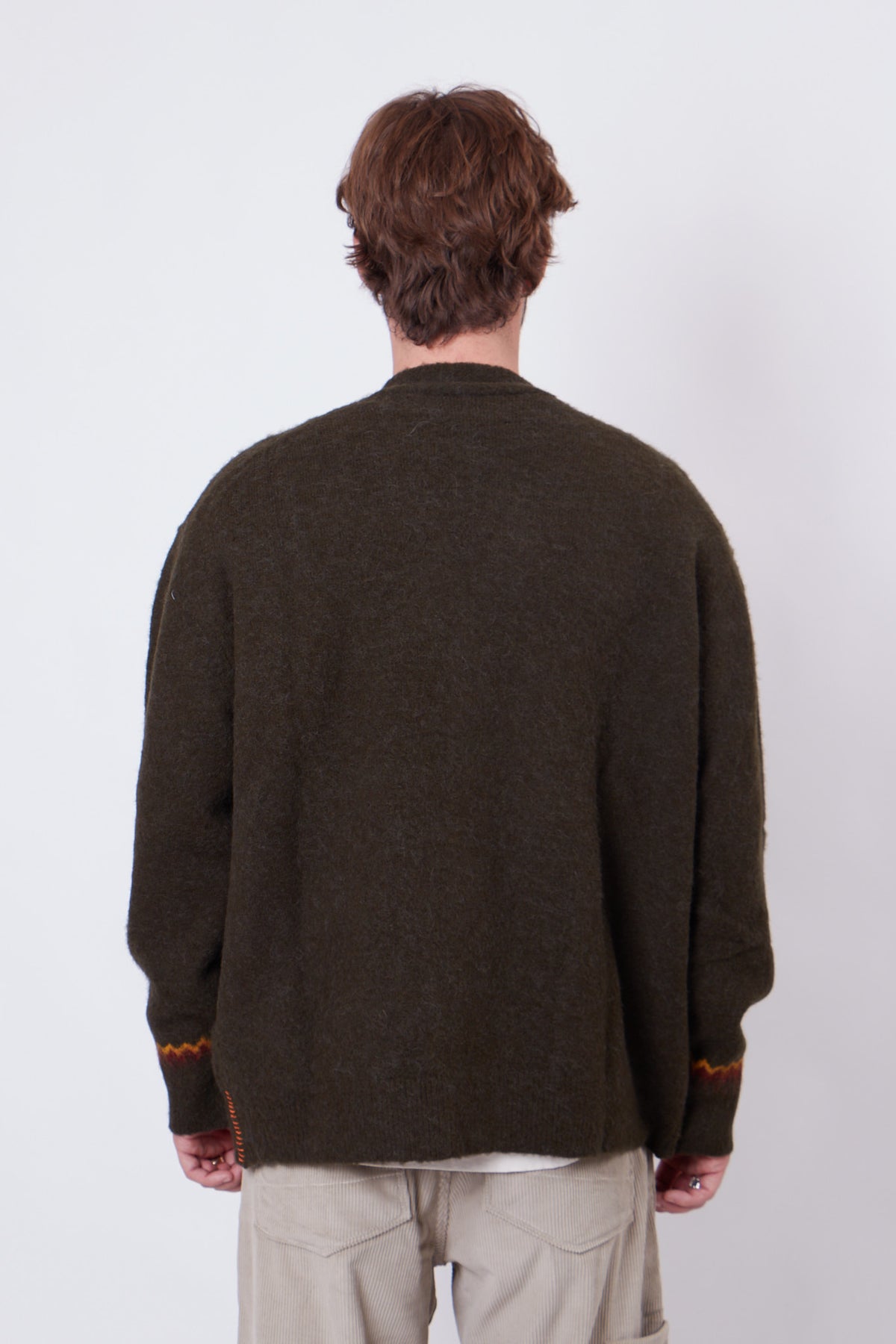 Cardigan Pocket P'S Alpaca brushed