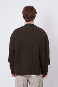 Cardigan Pocket P'S Alpaca brushed