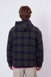 Jacket Archy P'S Wool Check Blue Green